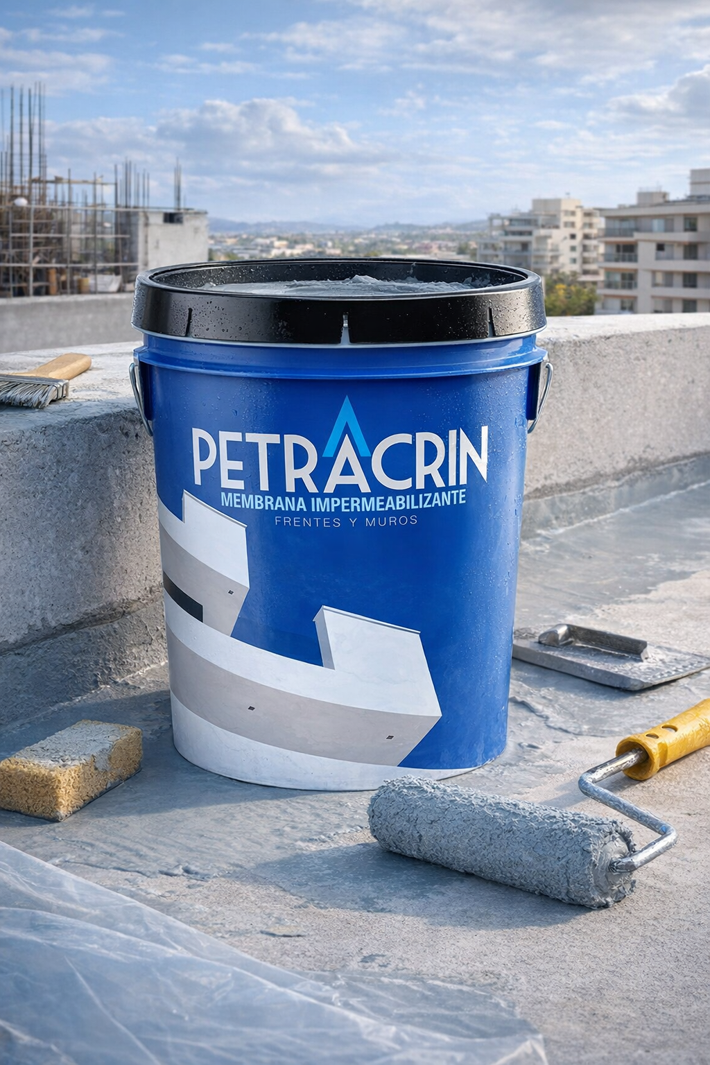 Membrana L&iacute;quida Elastom&eacute;rica Petracrin de 20 kg